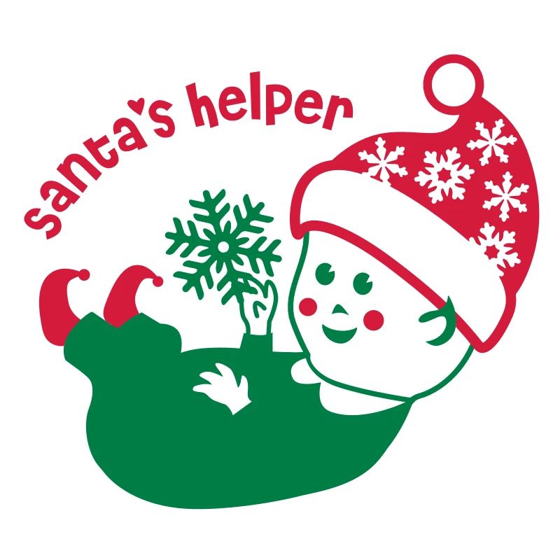 Little Helper Elf maternité de Santa
