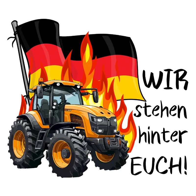 Wir stehen hinter den Bauern