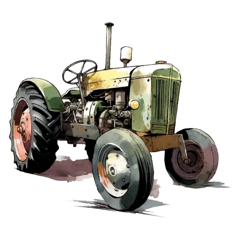 Altmodischer Traktor Nr. 2