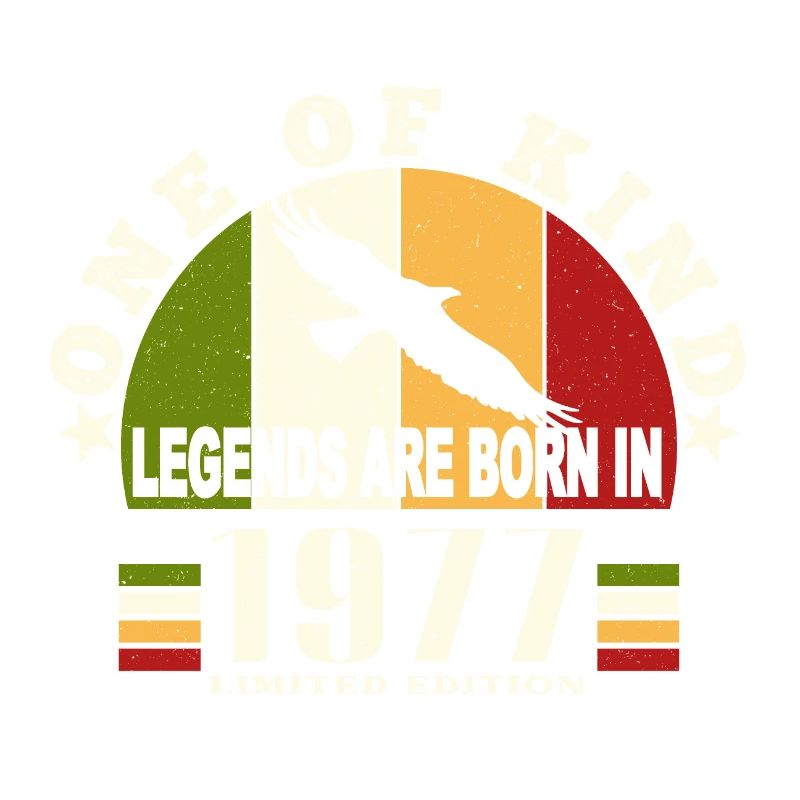 Legend Born 1977 anniversaire 47 ans