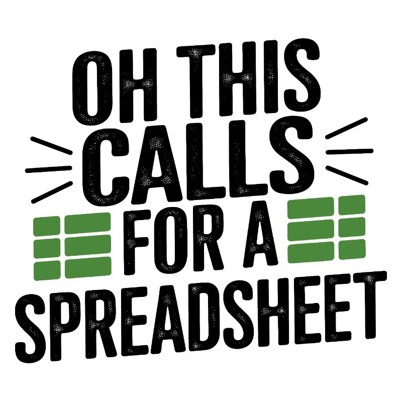 Oh that needs a table