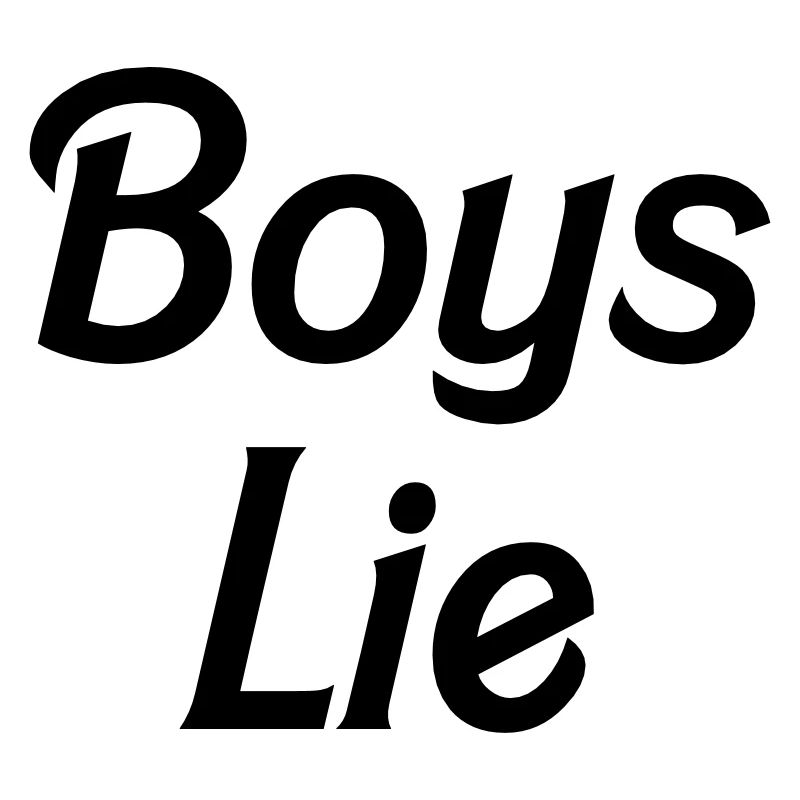 Boys lie