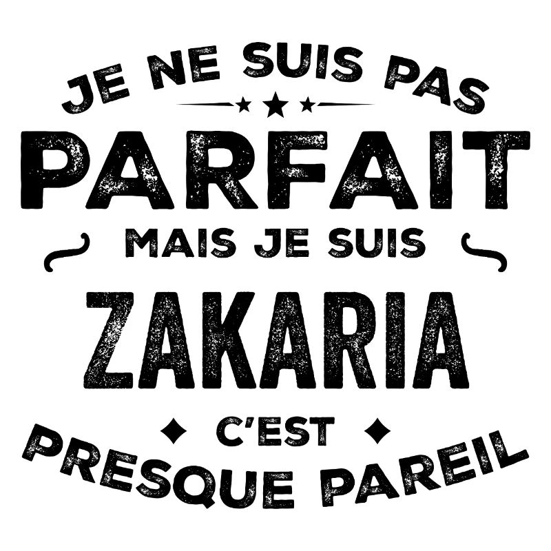 Zakaria – ein lustiger und stolzer Vorname, Legende