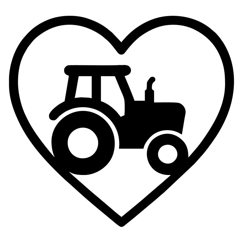 Heart Tractor – Farmer Passion Design