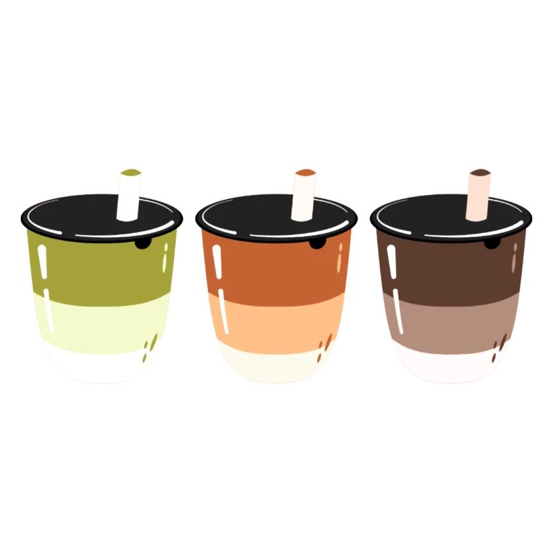 Bubble Tea- Drink- Logo design
