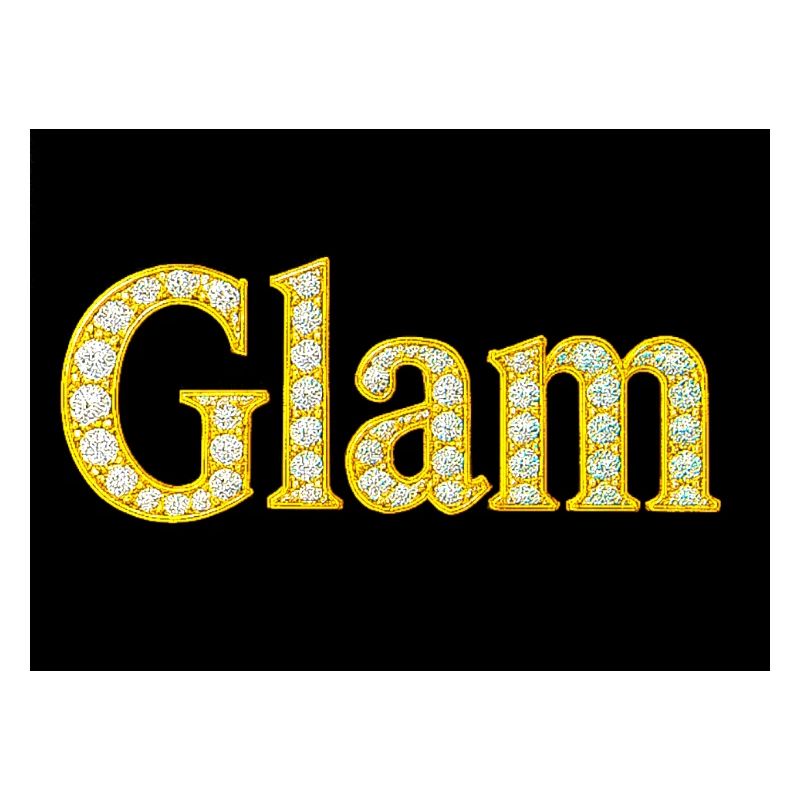 Glam Diamond Letters