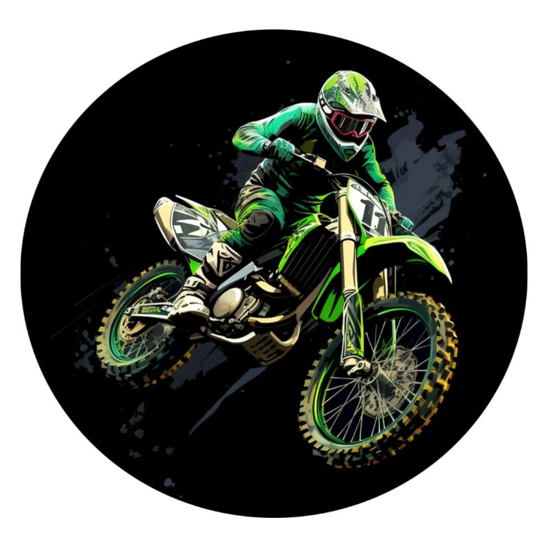 Logo de motocross