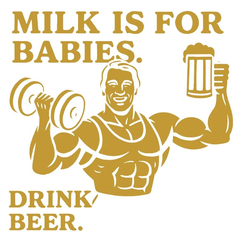 Conception audacieuse de citation de boisson virile