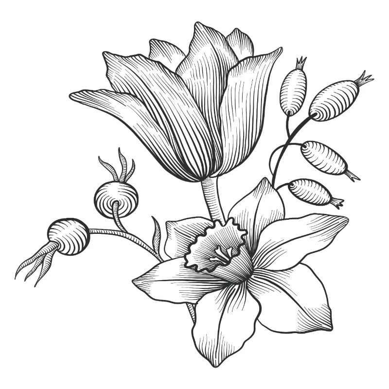 Vrille de fleur