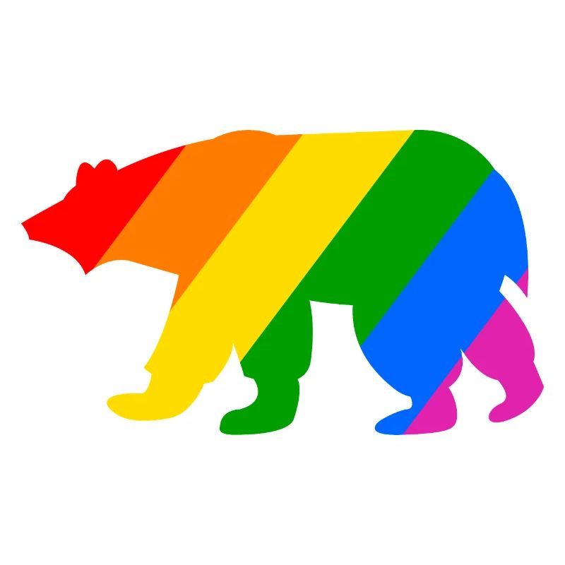 Rainbow Polar Bear