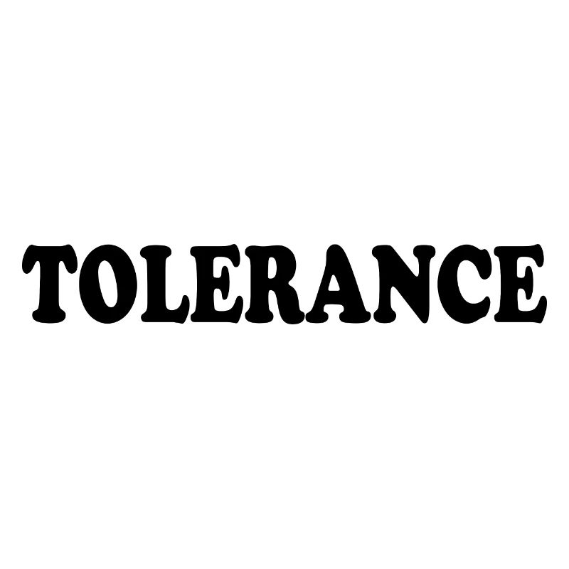 Tolerance