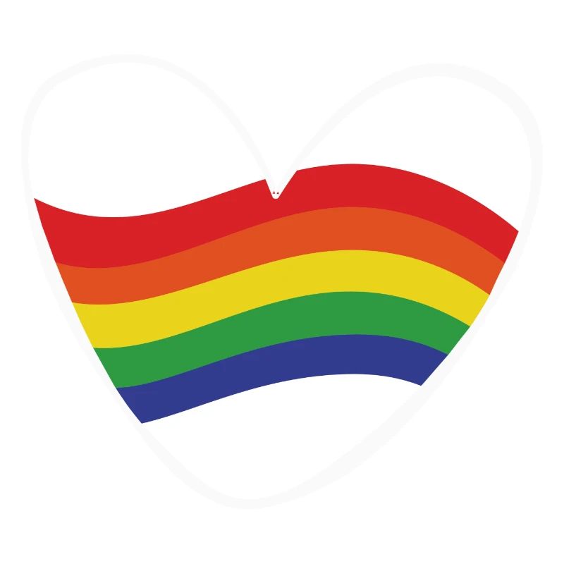 Rainbow heart | Gift Idea | LGBT