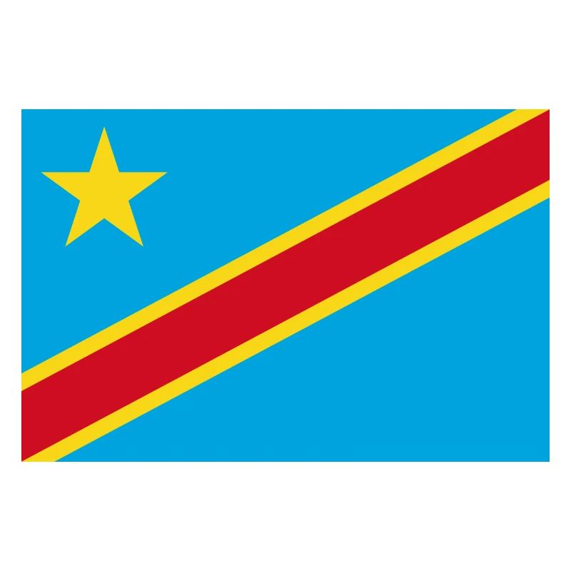 Drapeau de la République démocratique du Congo