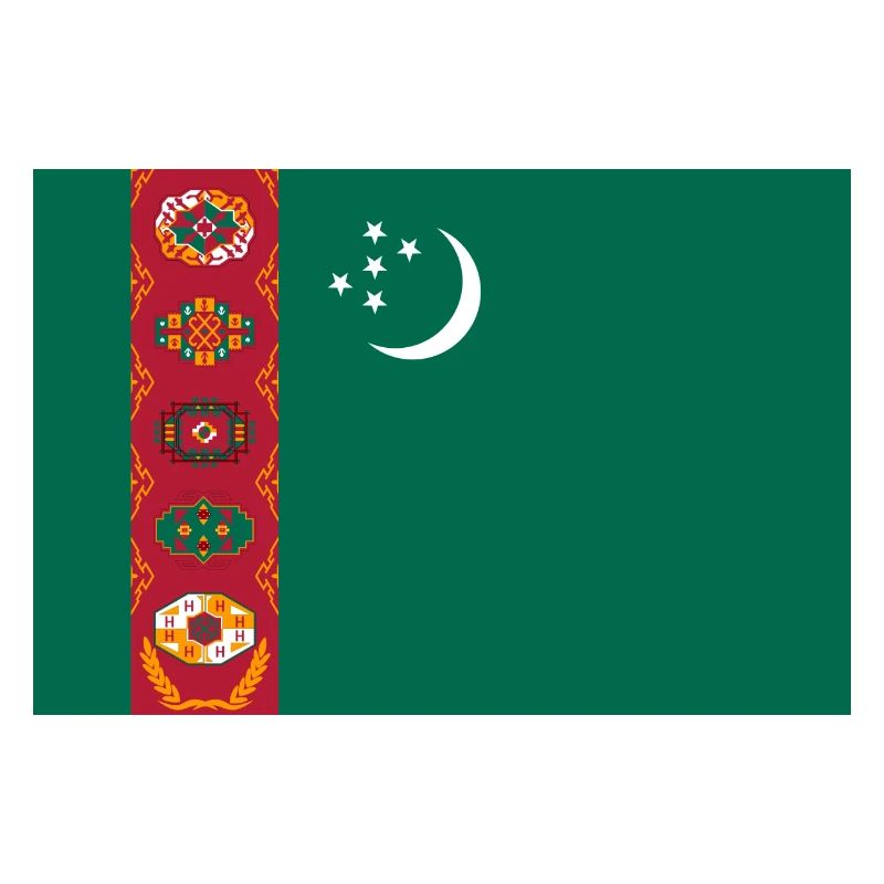 Drapeau du Turkménistan