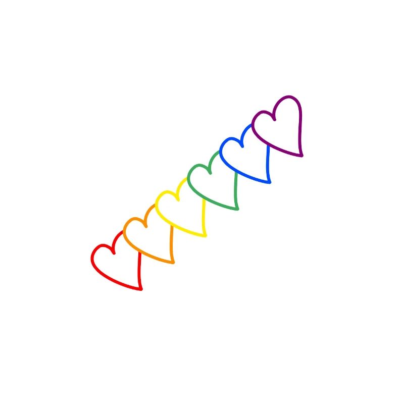 Arrow rainbow LGBT