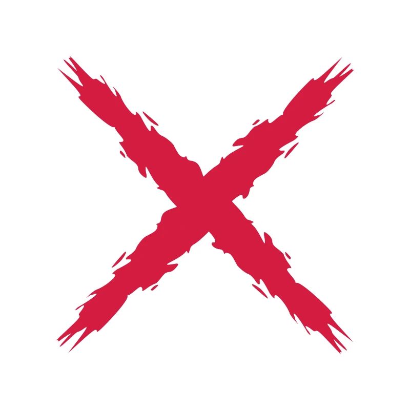Cross symbol design multiplication vector math