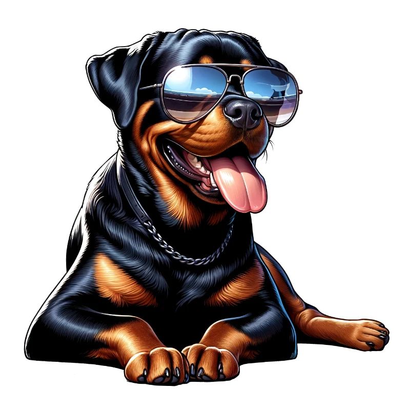 Rottweiler dog design
