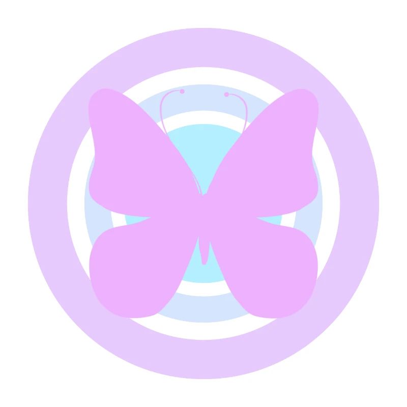 Purple Celestial Butterfly