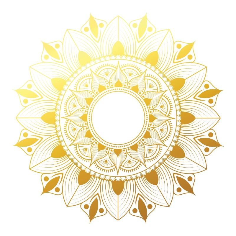 Mandala doré