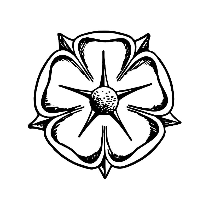 Lippe Rose in Black and White