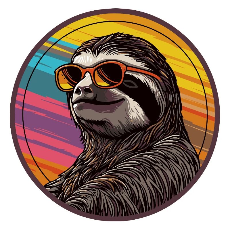 Sloth with sunglasses