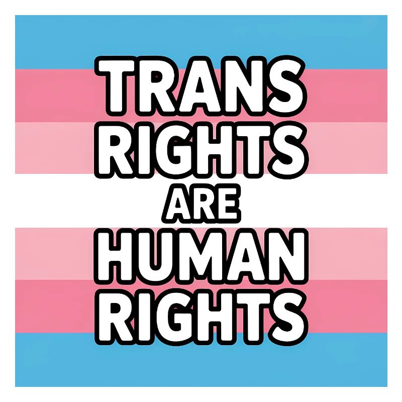 Trans-Rechte sind Menschenrechte – Pride Tee
