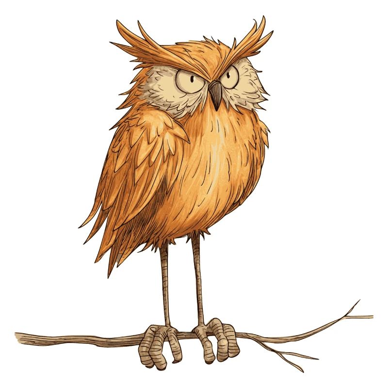 mysterious owl