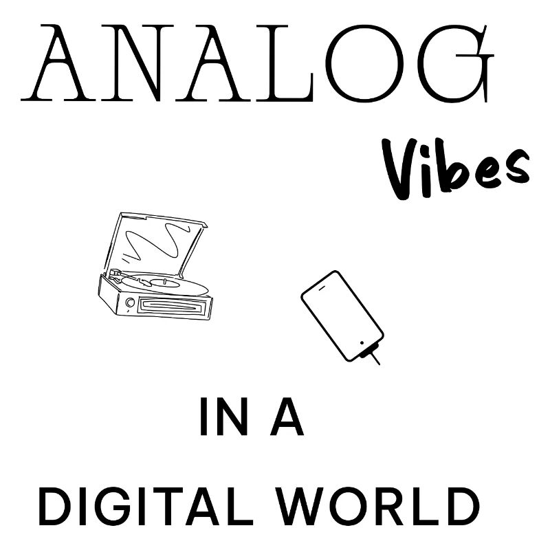 Analog Vibes Digital World – Turntable Retro