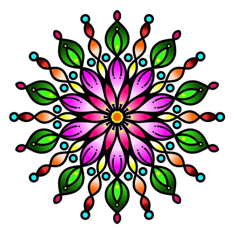 Tropical Rainbow Star