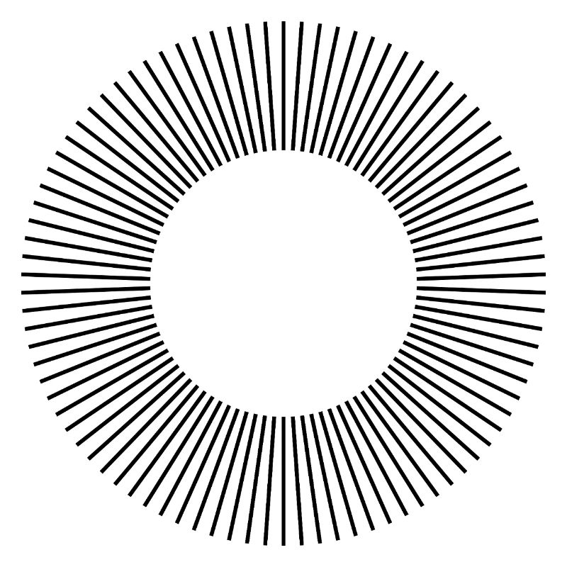 lines circle composition design