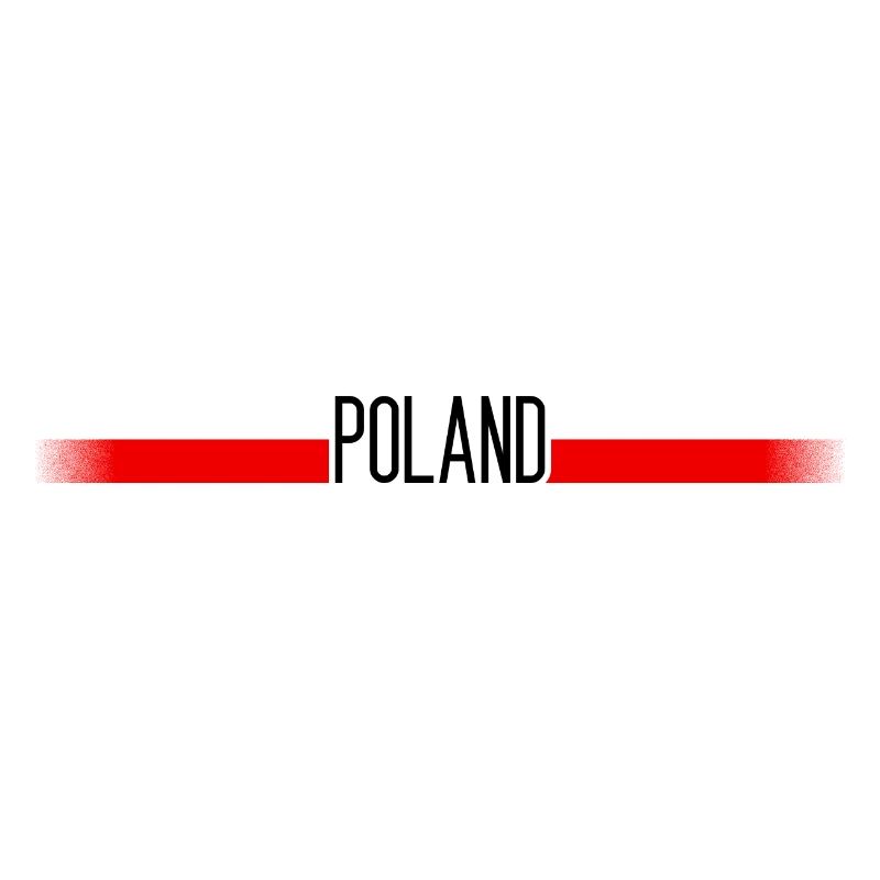 Pologne Drapeau / bannière 005 conceptions rondes