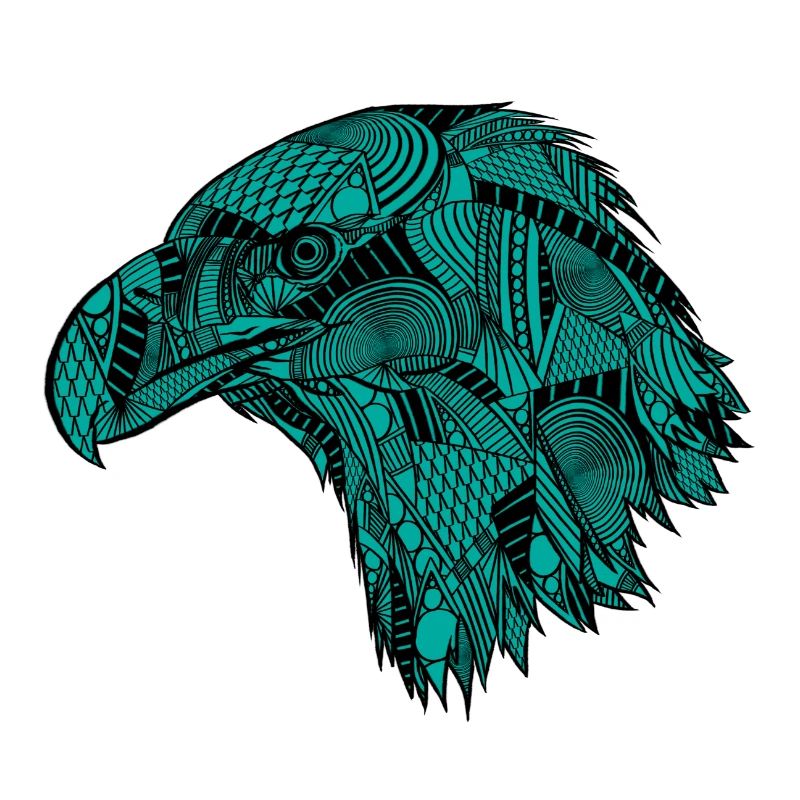aigle turquoise
