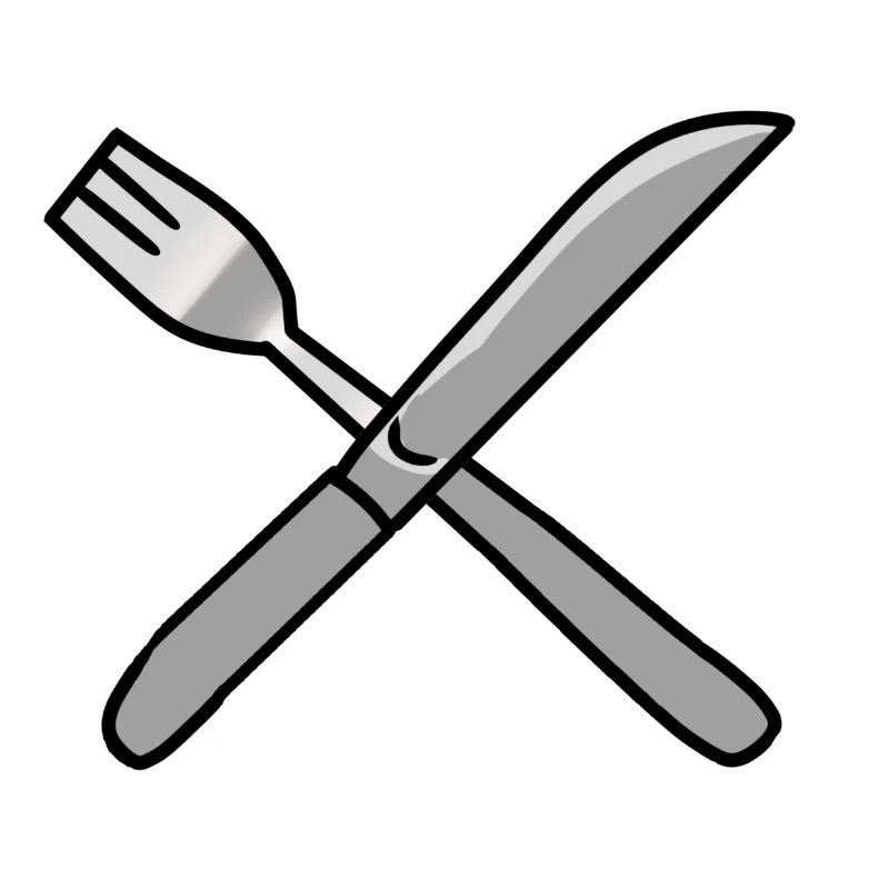 Cutlery knife fork kitchen