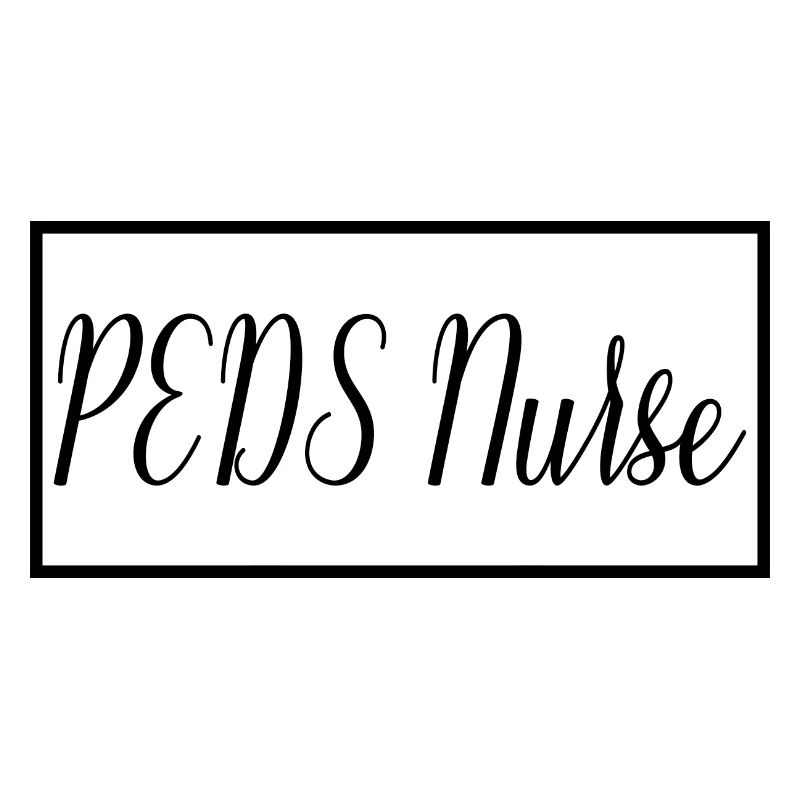 PEDS Nurse Proud Graduated Nursing Student