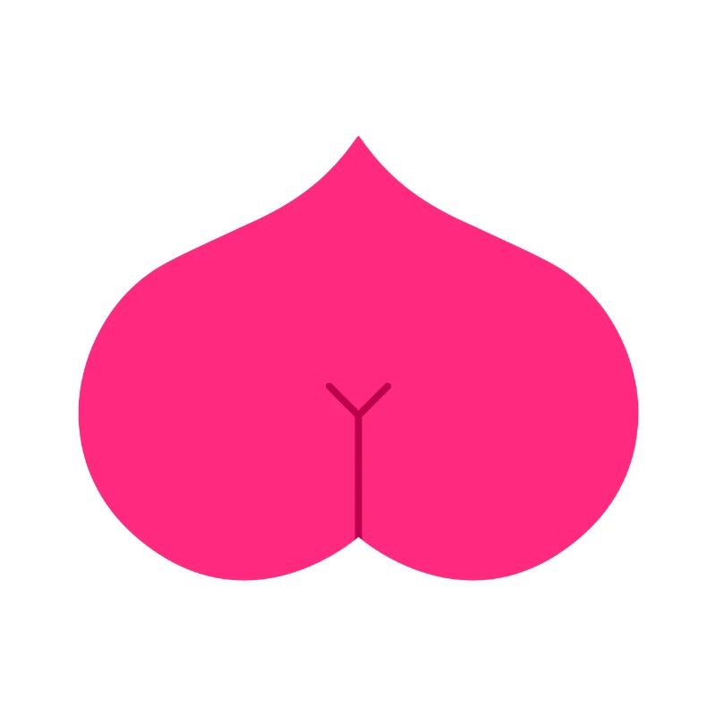 Ass heart butt