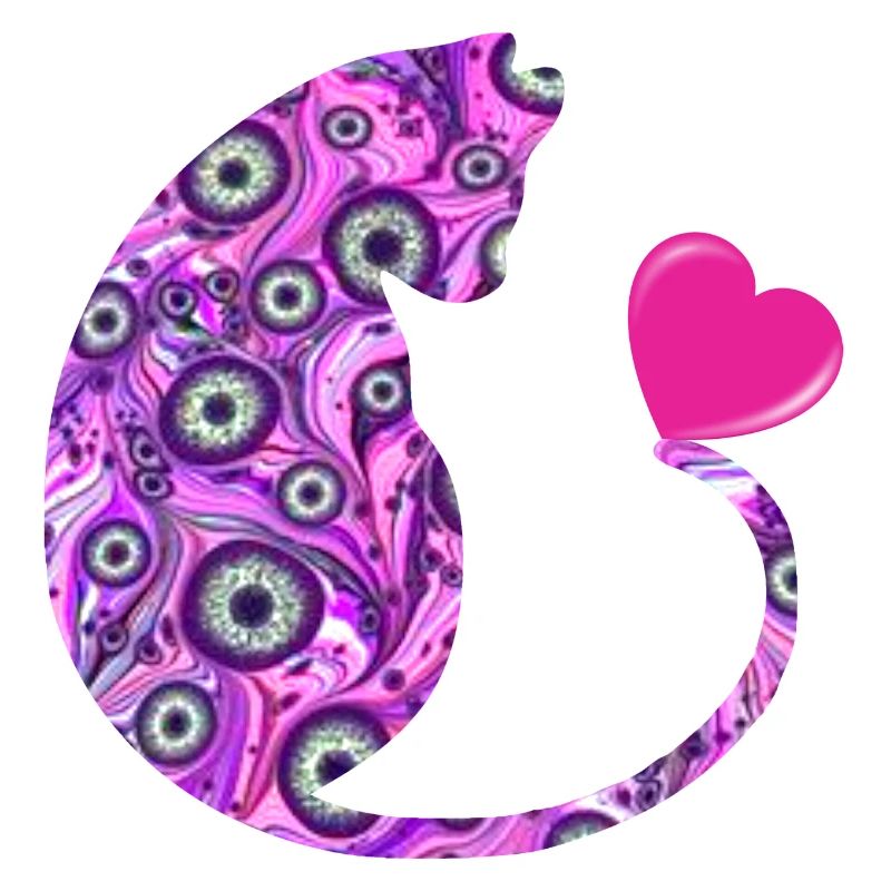 katze mit herz e 6
