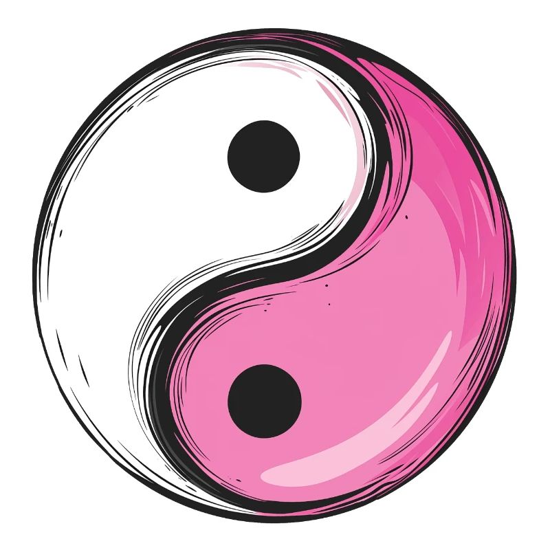 Yin and Yang pink version :)