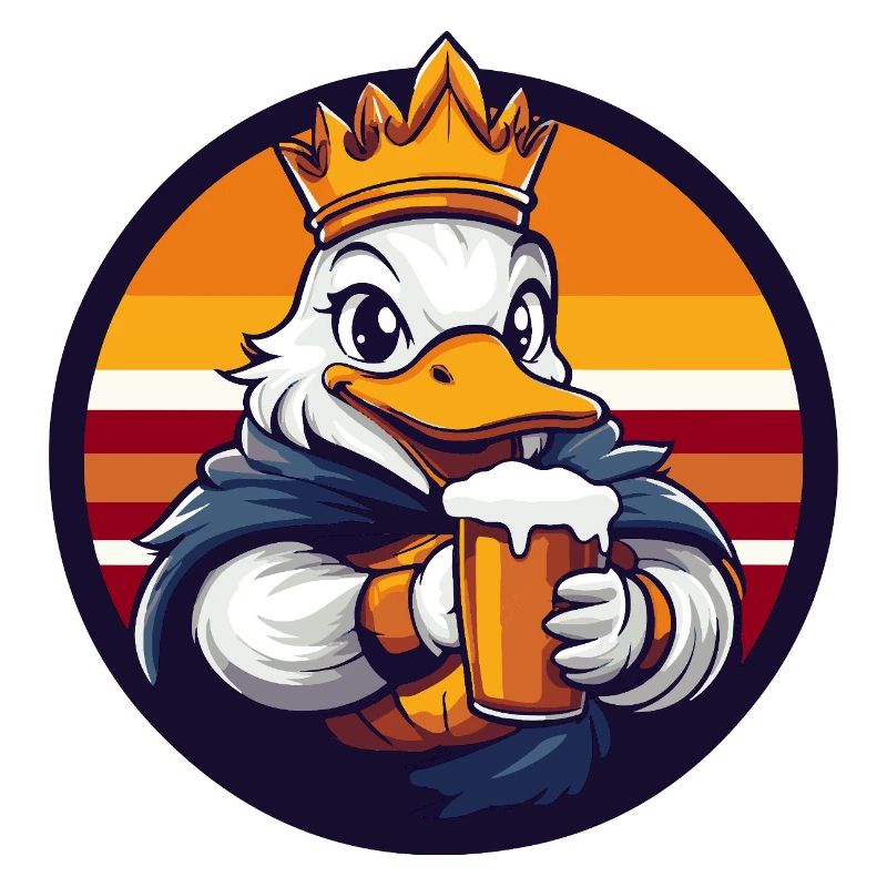 Duck Beer Funny