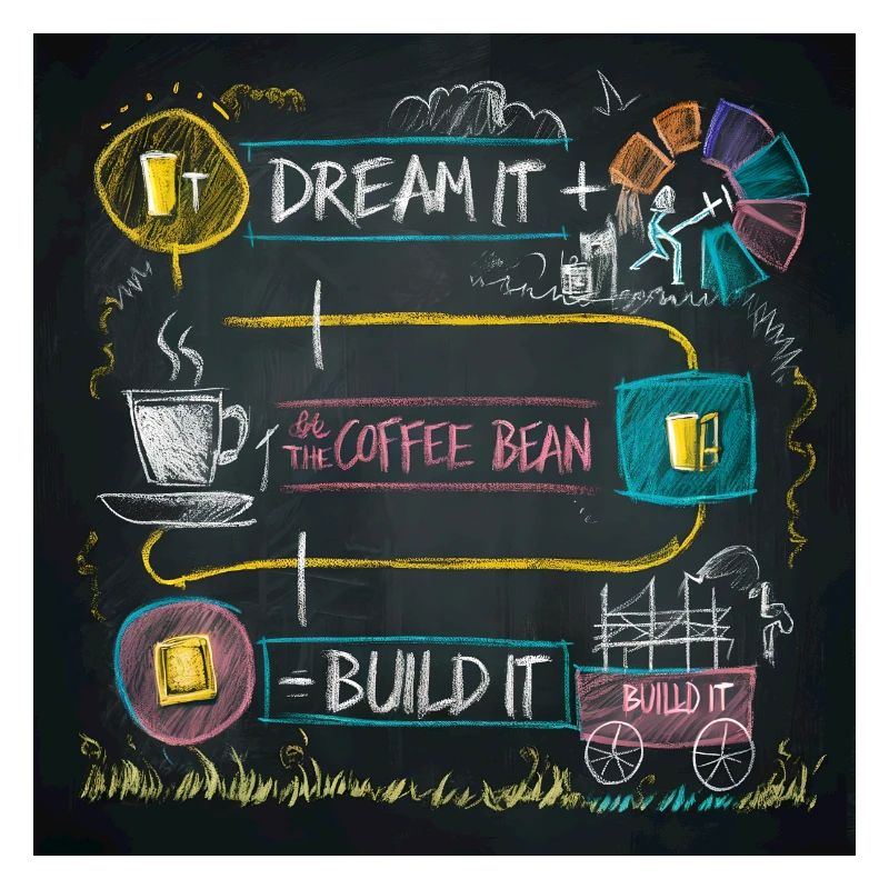 Dream It.....Coffee Bean......Build It