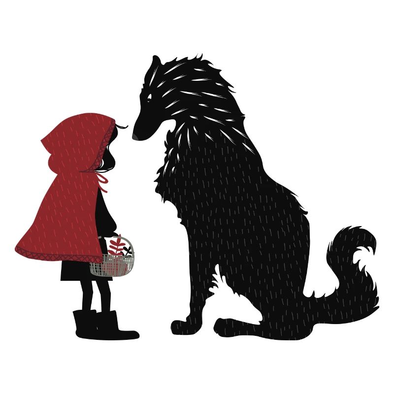 Rotkäppchen und der böse Wolf