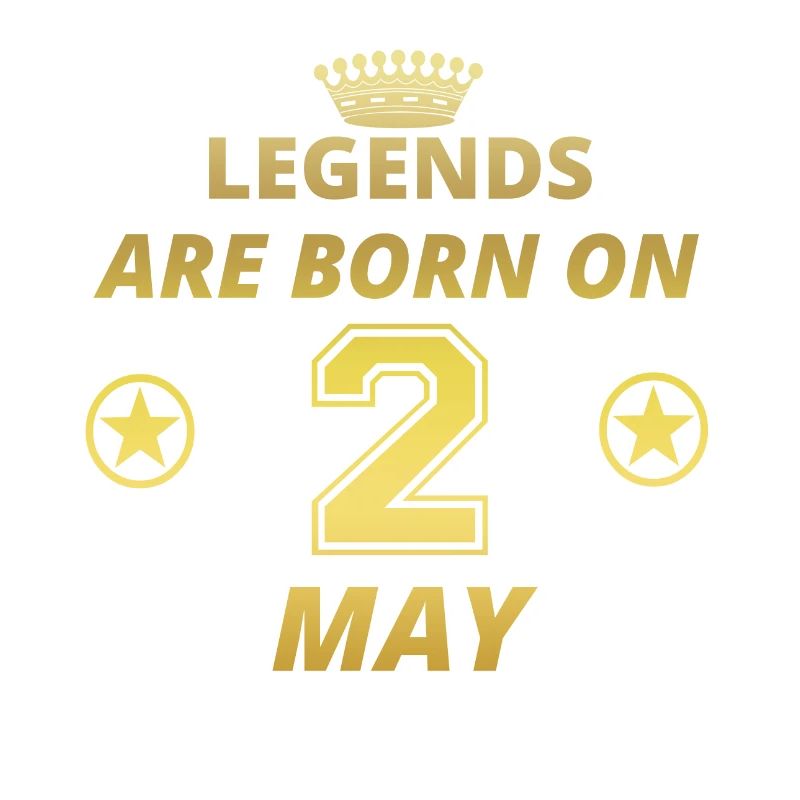 legends born geschenk geburtstag MAY 2
