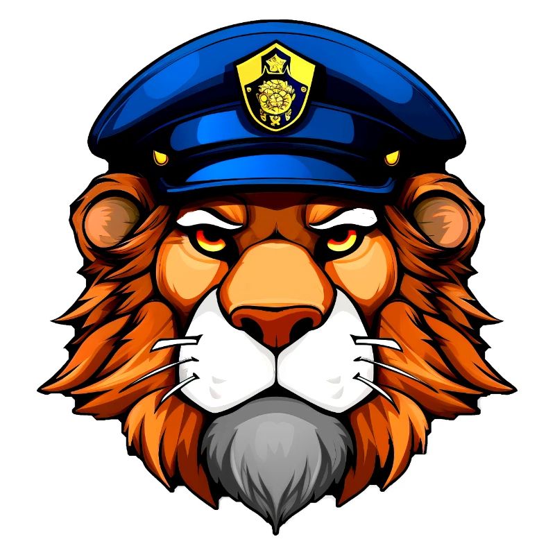 Polizei Löwe