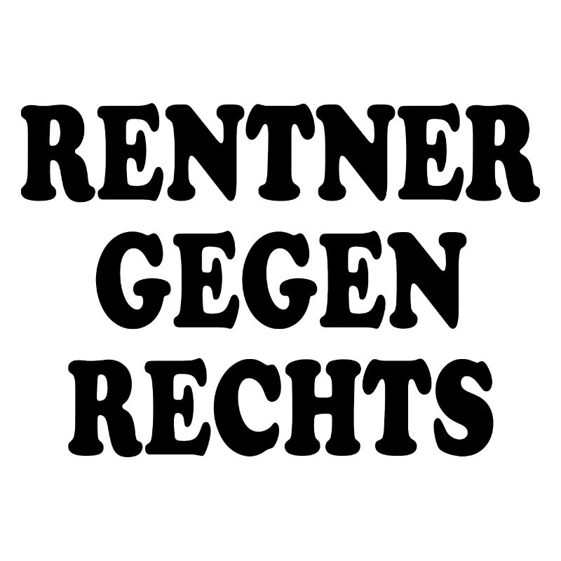 Rentner gegen rechts