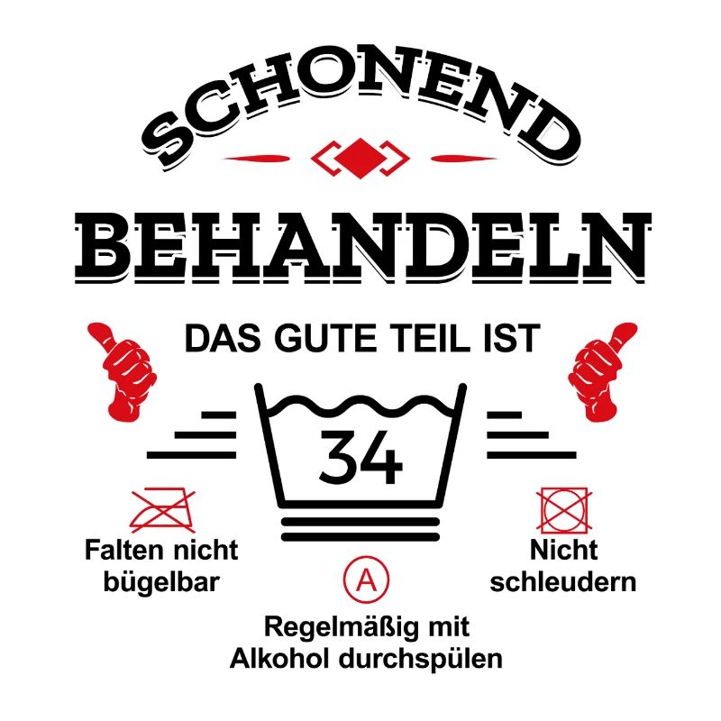 SCHONEND BEHANDELN 34. GEBURTSTAG