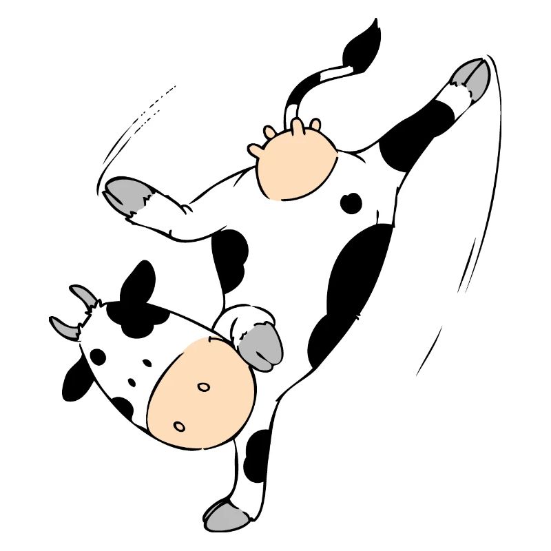 Mooviestars - Breakdancing Cow