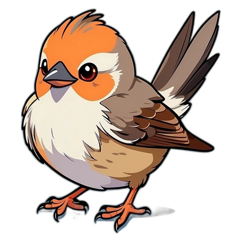 Junger Spatz