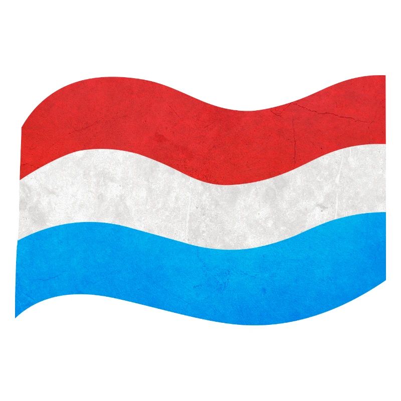 Le drapeau du Luxembourg