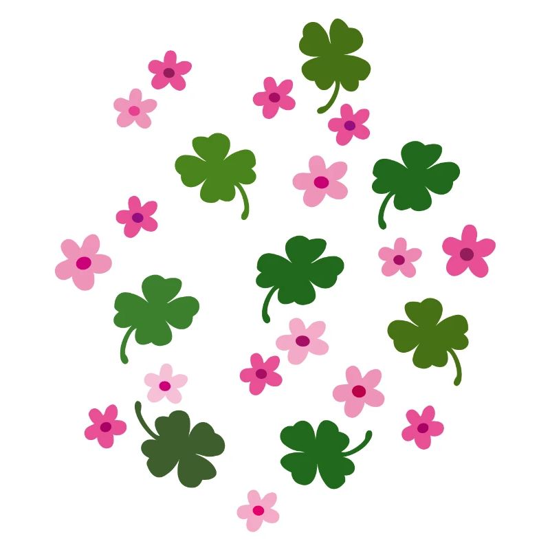 Glücksklee, Blümchen