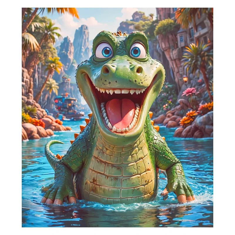 animal australien super mignon crocodile Down Under