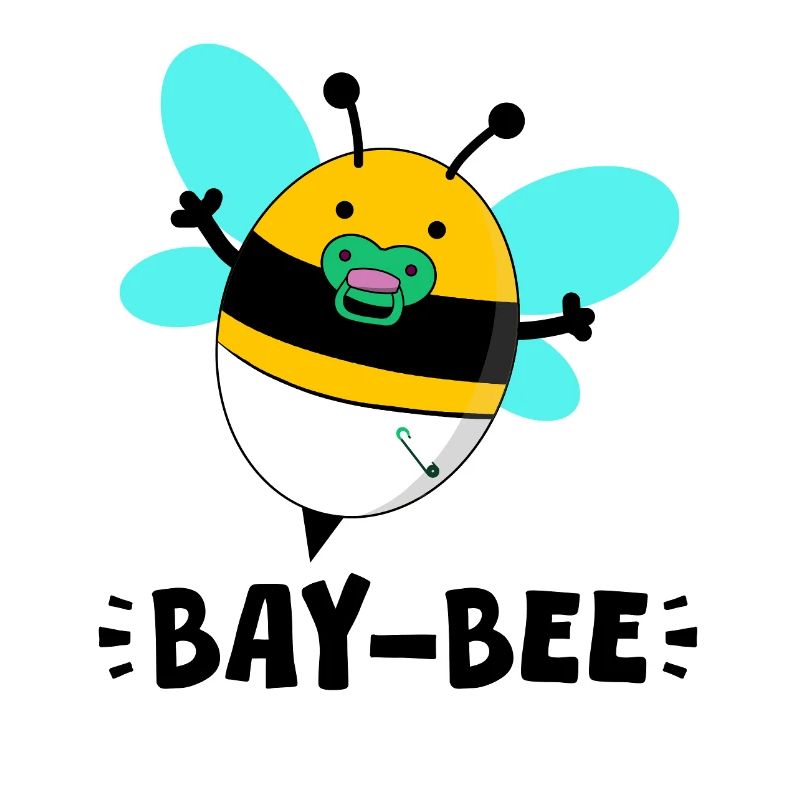 Bay-bee – Baby Bee Doodle, Cute & Whimsical